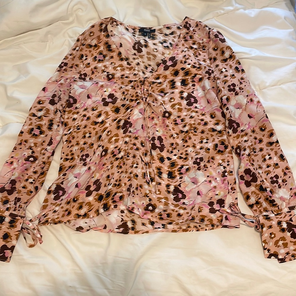 PAIGE floral print top